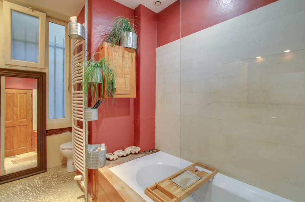 Salle de bain avec Sauna